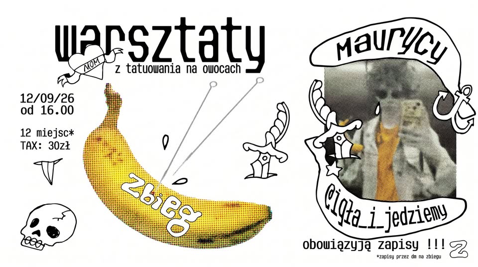 Grafika: Tatuowanie na owocach